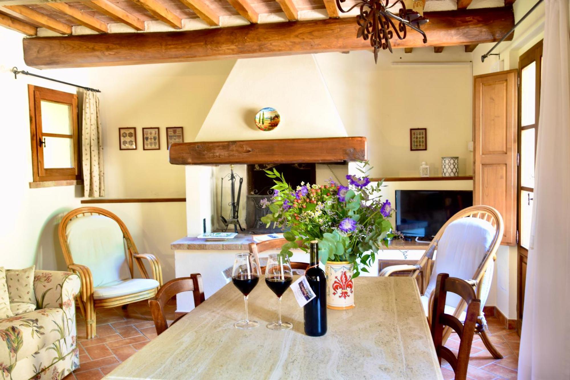 Апартаменти Relax In Chianti Il Borgo 7 Монтеспертолі Екстер'єр фото