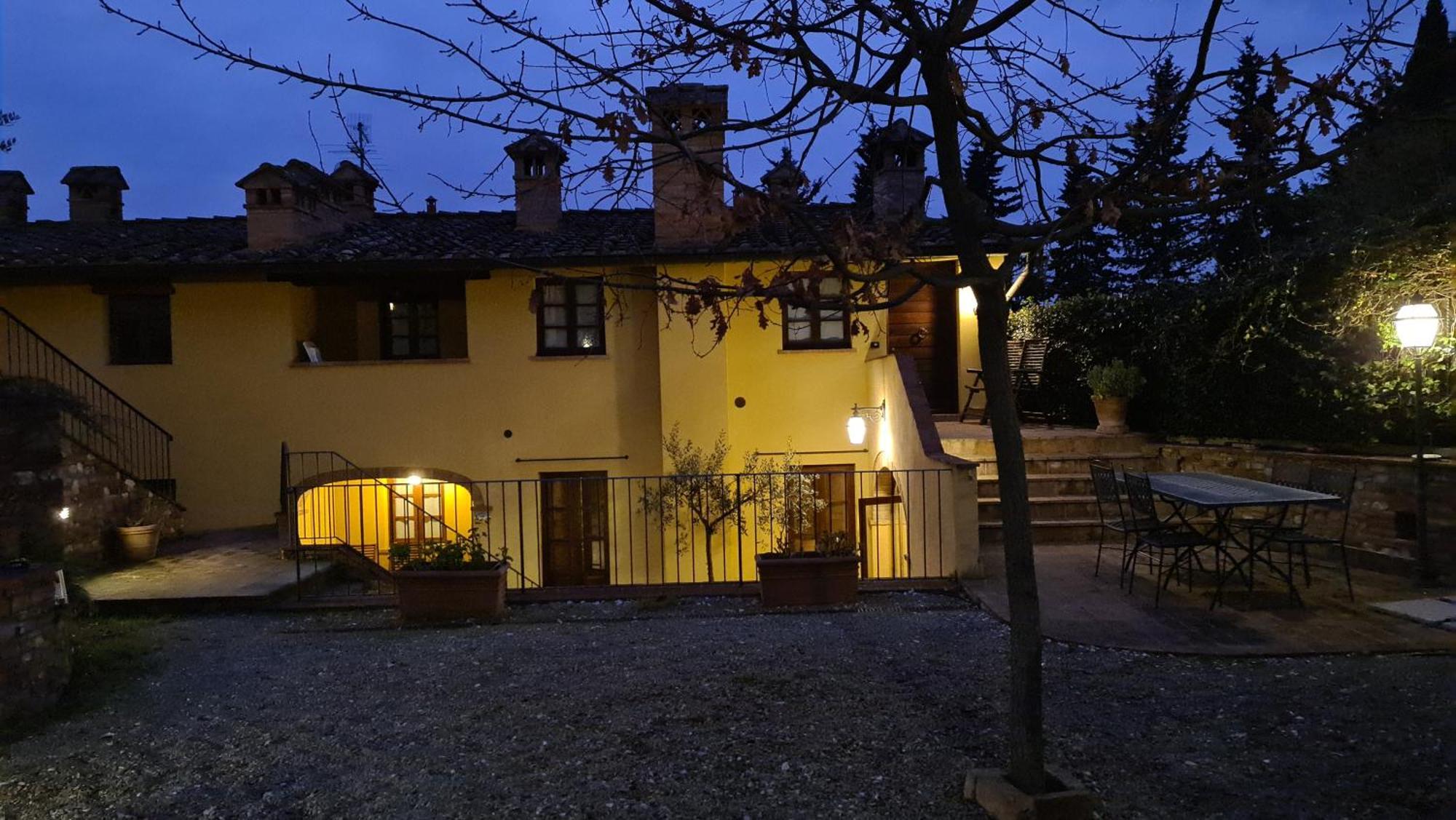 Апартаменти Relax In Chianti Il Borgo 7 Монтеспертолі Екстер'єр фото