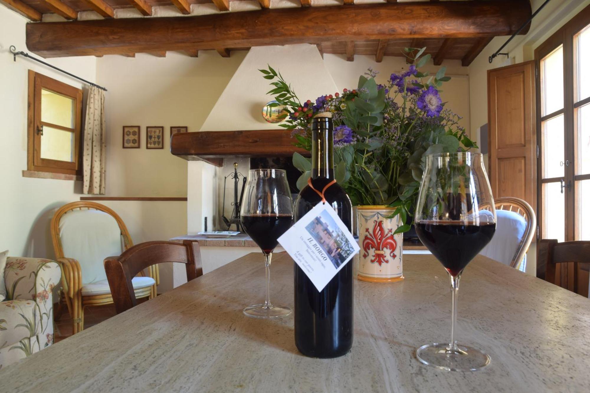 Апартаменти Relax In Chianti Il Borgo 7 Монтеспертолі Екстер'єр фото